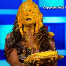 SlapstickStuff: Natalia/Vivi/Priscilla Really "Takes The Cake" with SlapstickStuff!