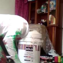 MessyGuys: Valentino, Hot Latino, Submerges His Head in Paint + Naked