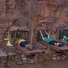 CalGungeFan: Myleene Klass on I'm a Celeb Getting Very Messy