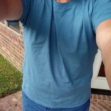 Chuck M: Wet jeans and T-shirt