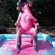 Thefetishgirl: 20 Buckets of Slime Punishment