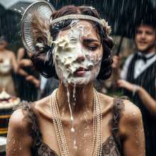 Sleazoid44: Pies at 1920s Theme Party