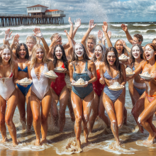 Bobographer: 20th birthday at the beach--what could go wrong?