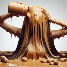splathair2020: AI Women and Peanut Butter