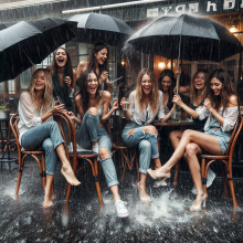 Bobographer: Mudslide--The Movie--scene one--the rain