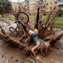 Bobographer: Mudslide--The Movie--scene nine--out and about