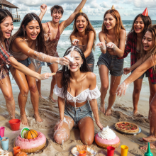 Bobographer: 20th birthday at the beach--what could go wrong?