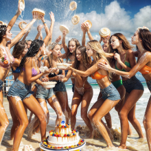 Bobographer: 20th birthday at the beach--what could go wrong?