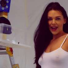 HotWamHD: Antonia's Gunge Yoga Leotard Try-on now in UMD store!