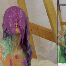 HotWamHD: Antonia's Gunge Yoga Leotard Try-on now in UMD store!
