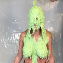 Slimed Models: Ashley Gets Slimed for the First Time, Topless!