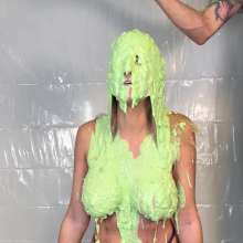Slimed Models: Ashley Gets Slimed for the First Time, Topless!