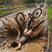 Bobographer: Mudslide--The Movie--scene nine--out and about