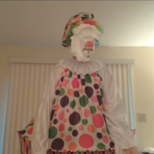 Big Bird the Clown: First time doing a Pie Quiz