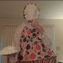 Big Bird the Clown: First time doing a Pie Quiz