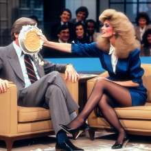 Sir Sloppy: Blonde Talk show host gone wild!