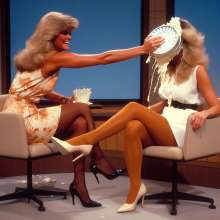Sir Sloppy: Blonde Talk show host gone wild!