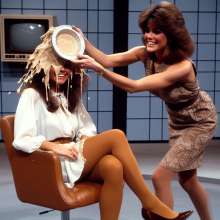 Sir Sloppy: Brunette Talk show host