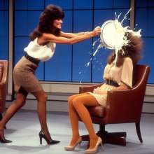 Sir Sloppy: Brunette Talk show host