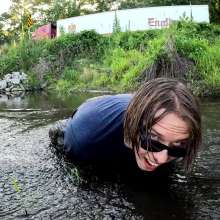 Jayce: Deep Sinking-"Tar" Mud+Peat in Public!  W/ Tannerqs!