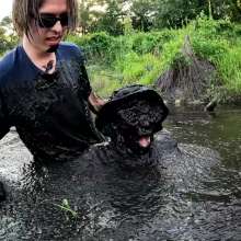 Jayce: Deep Sinking-"Tar" Mud+Peat in Public!  W/ Tannerqs!
