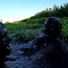 Jayce: Deep Sinking-"Tar" Mud+Peat in Public!  W/ Tannerqs!