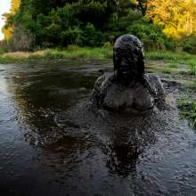 Jayce: Deep Sinking-"Tar" Mud+Peat in Public!  W/ Tannerqs!