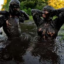 Jayce: Deep Sinking-"Tar" Mud+Peat in Public!  W/ Tannerqs!