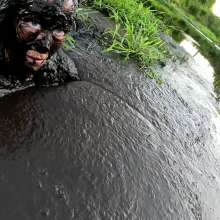 Jayce: Deep Sinking-"Tar" Mud+Peat in Public!  W/ Tannerqs!