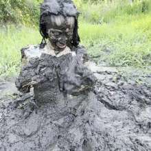 Jayce: Deep Sinking-"Tar" Mud+Peat in Public!  W/ Tannerqs!