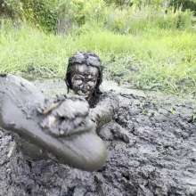 Jayce: Deep Sinking-"Tar" Mud+Peat in Public!  W/ Tannerqs!