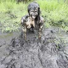 Jayce: Deep Sinking-"Tar" Mud+Peat in Public!  W/ Tannerqs!