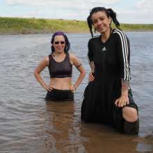 DungeonMasterOne: Dress Vs Pants in the Mud with Isabeau and Lady Jennifer