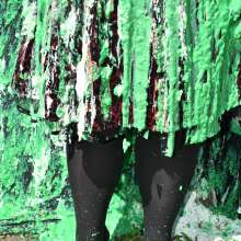 JD and Messy Andi: Satin Dress Mess!