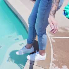 Custom Fetish Shoots: Harley Get Clothes Wet in the Pool