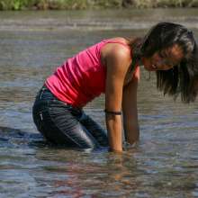Owen: Jane Soaks Her Jeans in the River--Photos