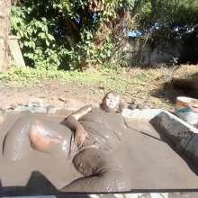Darkabyss445: Mama's Cute Clothes Ruined in Mud