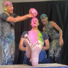 RevSlymsford: Messy Boys Tickling Feet Bundle:  Marcos, Edinson + Angelo