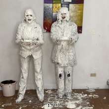 Wam Bagheera Studio: Messy Leather War; 40 Pies + 2 Buckets of Chocolate