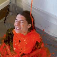 Larzstord: Mia Brooks Plays in Paint