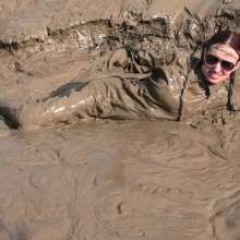 DungeonMasterOne: Mud Bath in PVC and Pleather for Susie and Honeysuckle!
