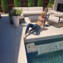 WetlookFashion: Natasha Gets Wet in a Casual Jeans Outfit