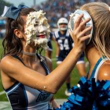 Sleazoid44: More Cheerleaders
