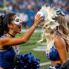 Sleazoid44: More Cheerleaders