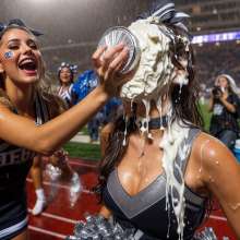 Sleazoid44: More Cheerleaders