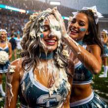 Sleazoid44: More Cheerleaders