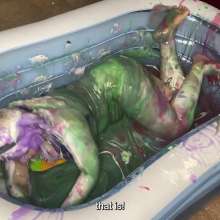 Wam Bagheera Studio: Nicole First WAM Experience; A Lot of Pies and Slime
