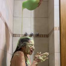 Slimed Models: Zoe Returns to Slimed Models... With New Boobs!