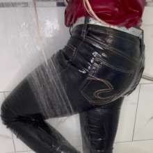Tight and Wet Clothes: Selfie Jeans Shower
