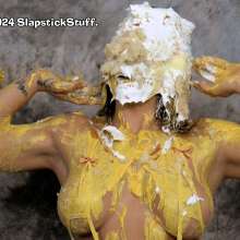 SlapstickStuff: Josie "Slips" Her Way to Messy Humiliation!